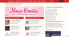 Desktop Screenshot of portaldamodailhota.com